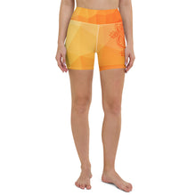 Load image into Gallery viewer, Flame Tiger Sacral Mandala Yoga Shorts