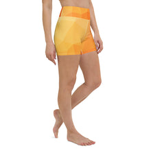 Load image into Gallery viewer, Flame Tiger Sacral Mandala Yoga Shorts