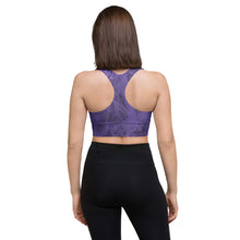 Load image into Gallery viewer, Dreamcatcher Third Eye Longline Sports Bra
