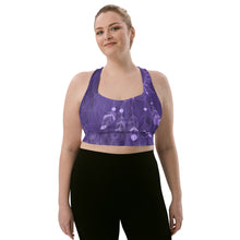 Load image into Gallery viewer, Dreamcatcher Third Eye Longline Sports Bra
