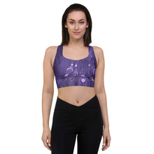 Load image into Gallery viewer, Dreamcatcher Third Eye Longline Sports Bra
