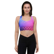 Load image into Gallery viewer, Believe in Magic Longline sports bra
