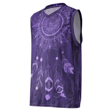 Load image into Gallery viewer, Dreamcatcher Recycled unisex basketball jersey
