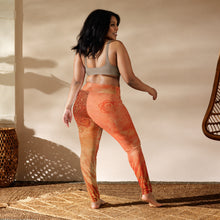 Load image into Gallery viewer, Burnt Warrior Svadisthana Yoga Leggings: Ignite Your Inner Fire!
