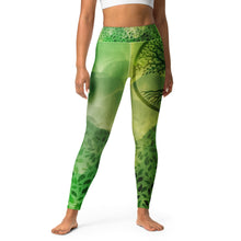 Load image into Gallery viewer, Force of Nature Quan Yin Anahata Yoga Leggings

