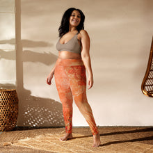 Load image into Gallery viewer, Burnt Warrior Svadisthana Yoga Leggings: Ignite Your Inner Fire!
