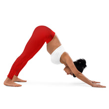 Load image into Gallery viewer, Cherry Bomb Muladhara Chakra Yoga Leggings: Grounded Glamour for Your Bootylicious Bliss! 🍒💣
