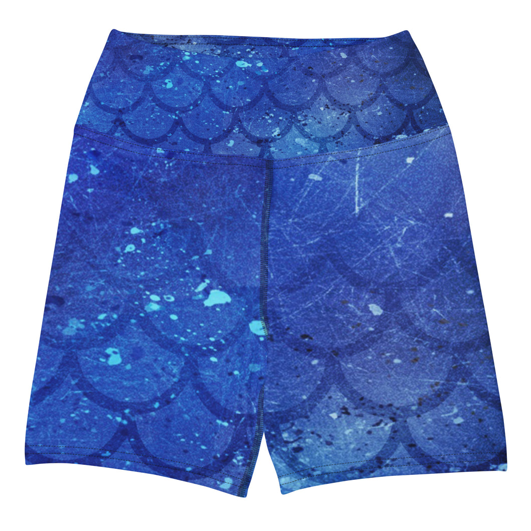 Little Mermaid Yoga Shorts