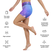 Load image into Gallery viewer, Believe in Magic Yoga Shorts
