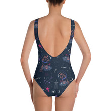 Load image into Gallery viewer, Celestial Unicorn Jester Bodysuit One-Piece
