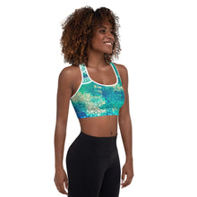 Load image into Gallery viewer, Boundless Love Synergy Anahata Yoga Top Padded Sports Bra

