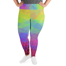 Load image into Gallery viewer, Kundalini Queen Crown Chakra Curvy Leggings
