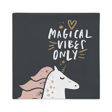 Load image into Gallery viewer, ✨🦄 Magical Vibes Only Unicorn Cushion Case: Enchant Your Space! 🌈✨
