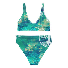 Load image into Gallery viewer, Boundless Love Synergy Anahata Eco-Friendly Hot Yoga High-Waisted Bikini
