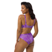 Load image into Gallery viewer, Amethyst Aura Astonisher: The Eco-Friendly, High-Waisted Hot Yoga Bikini
